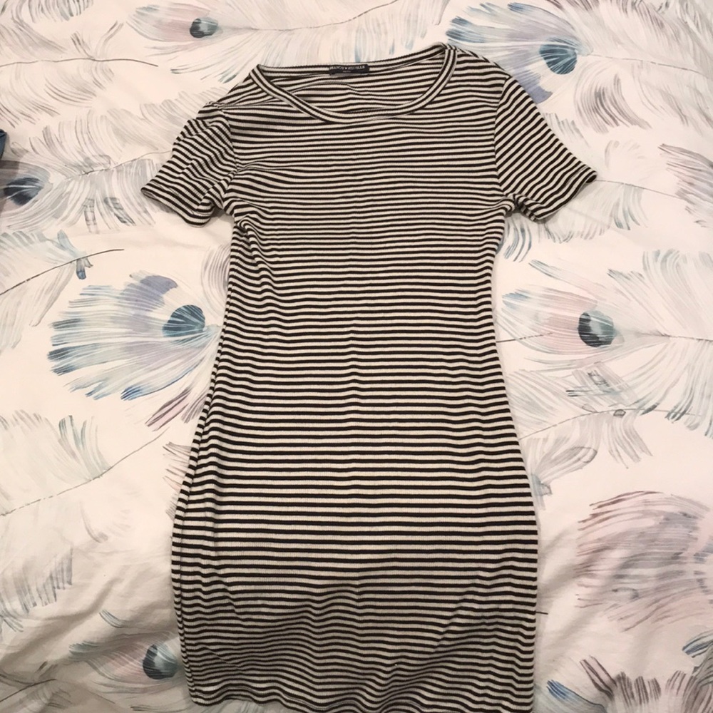 Brandy Melville Striped T Shirt Dress